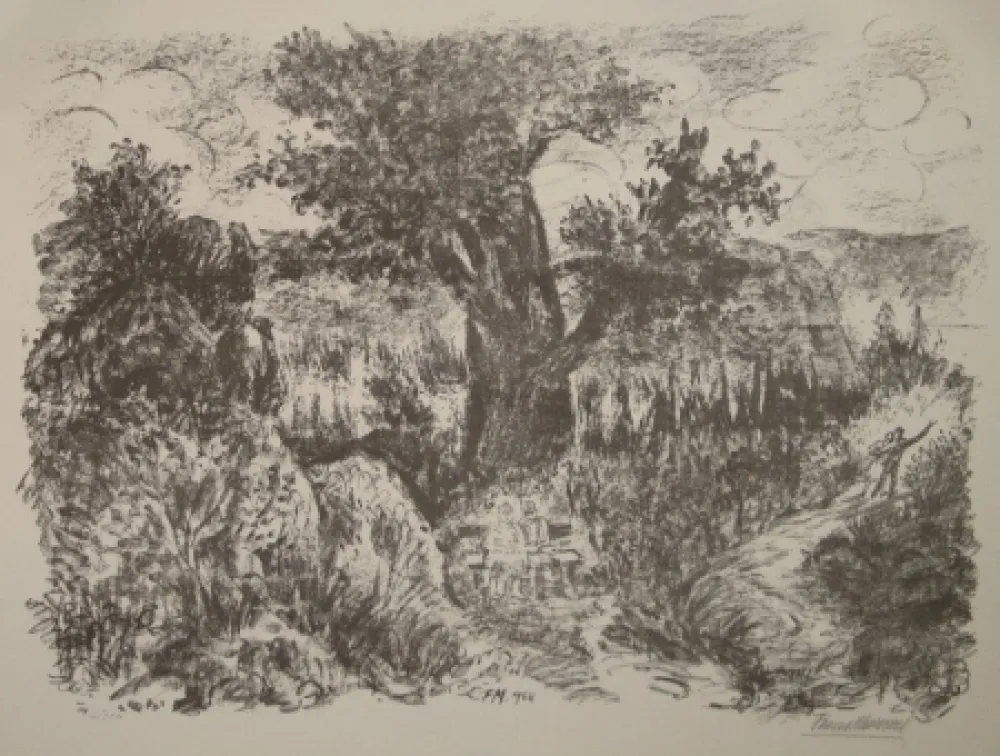 Lithograph Masereel - (Das Alter)