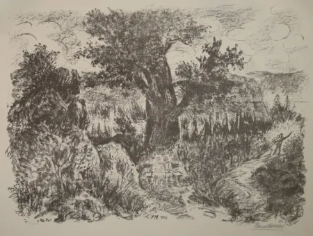 Lithograph Masereel - (Das Alter)