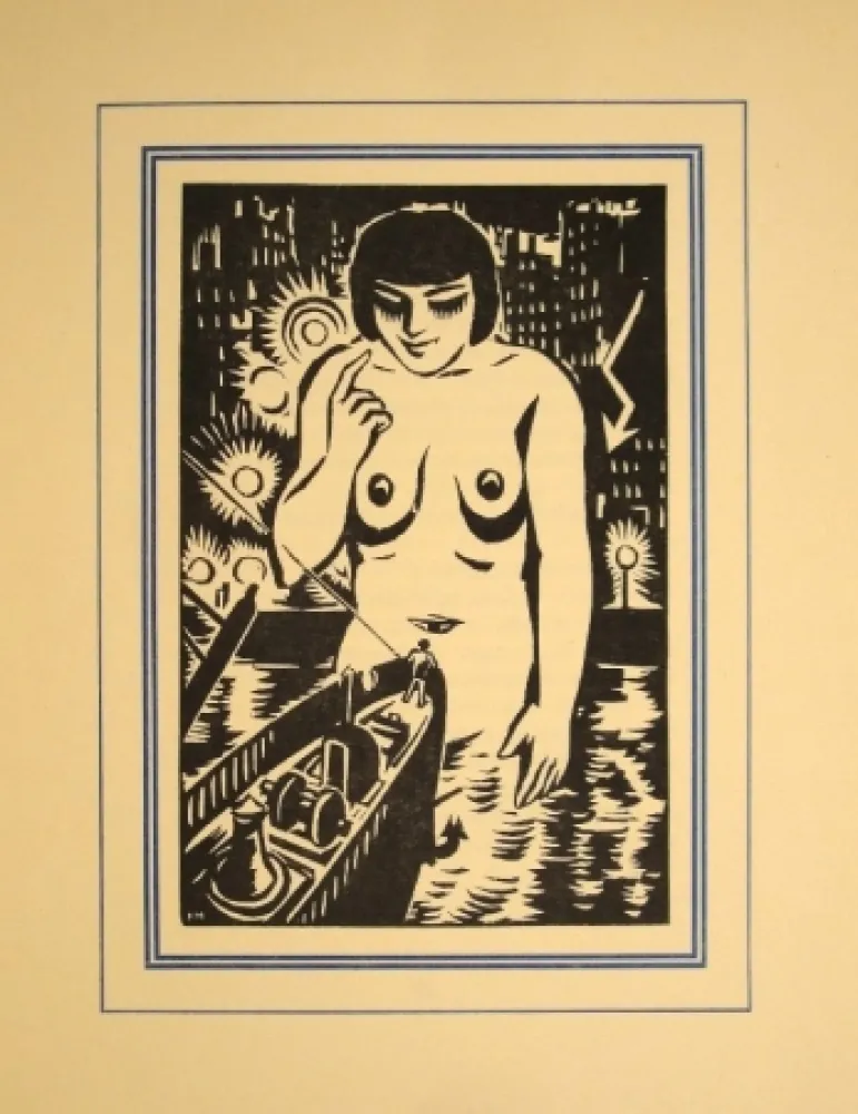 Woodcut Masereel - HUMBOURG, Pierre. Le Boy de sa Majesté