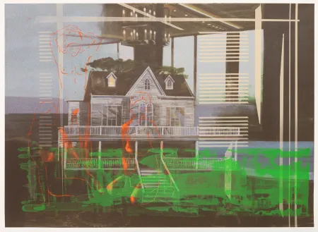 Lithograph Masmonteil - Bathing Beauties