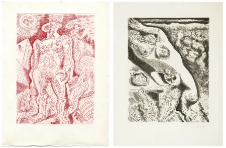 Illustrated Book Masson - Alain Jouffroy : LE SEPTIÈME CHANT (1974)