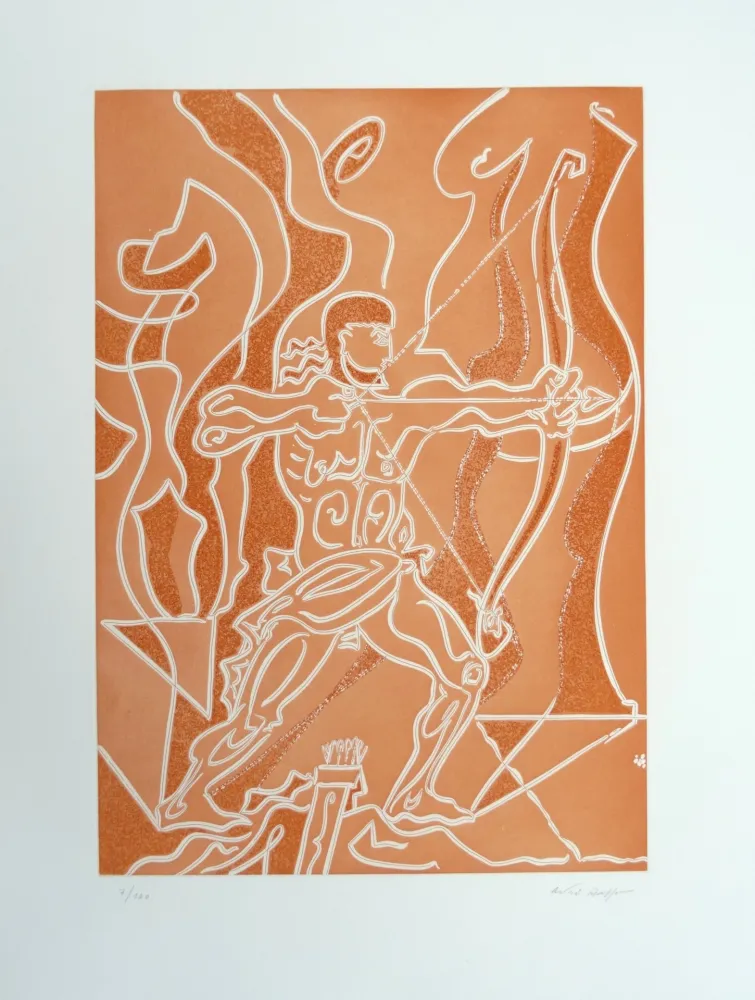 Engraving Masson - Arc