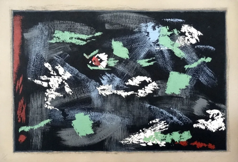 Lithograph Masson - Arthur Rimbaud : Une saison en Enfer