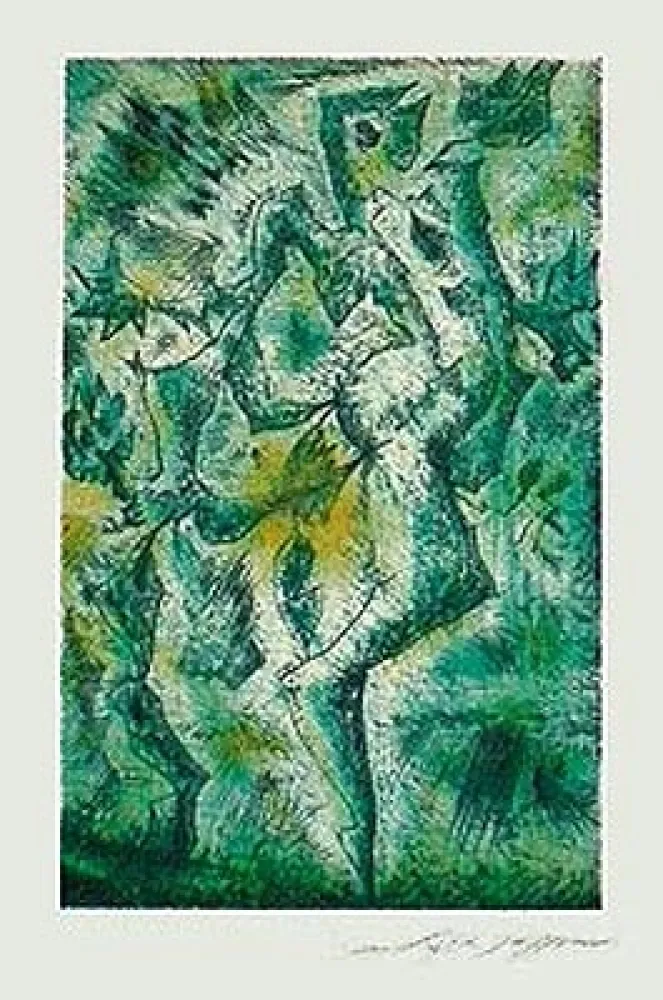 Engraving Masson - Caprice Villageaois