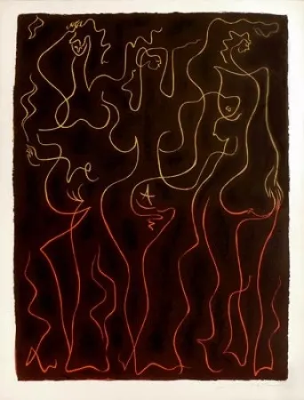 Lithograph Masson - Centenaire Mourlot