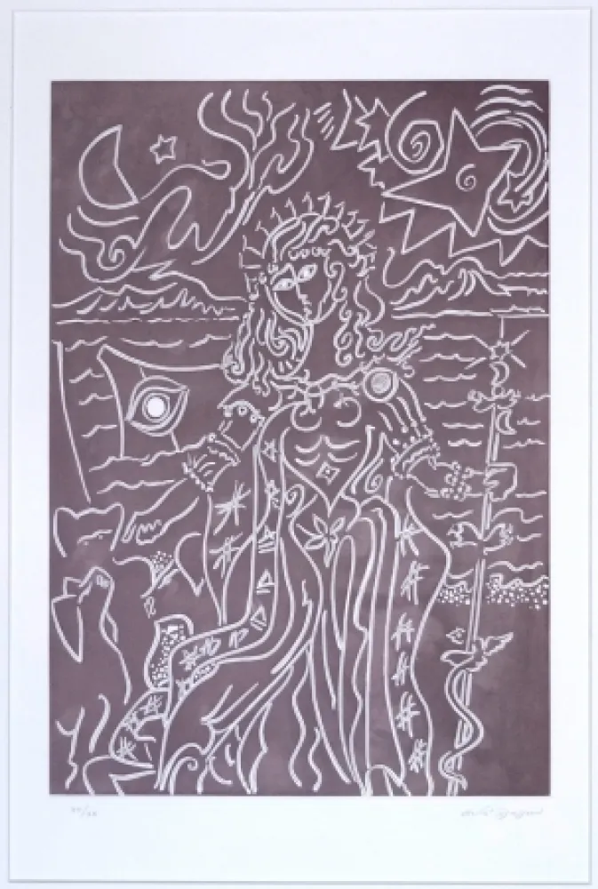 Etching Masson - Circé