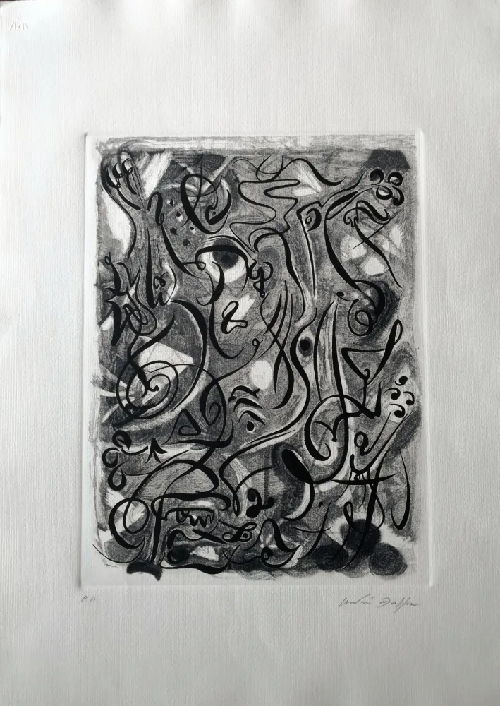 Etching And Aquatint Masson - Composition