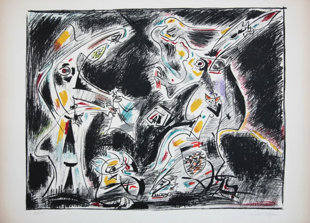 Lithograph Masson - Judith