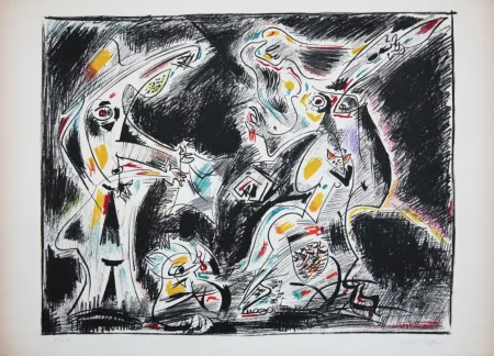 Lithograph Masson - Judith