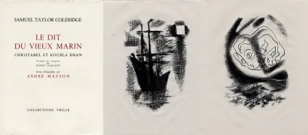 Illustrated Book Masson - LA CHANSON DU VIEUX MARIN.24 lithographies originales.