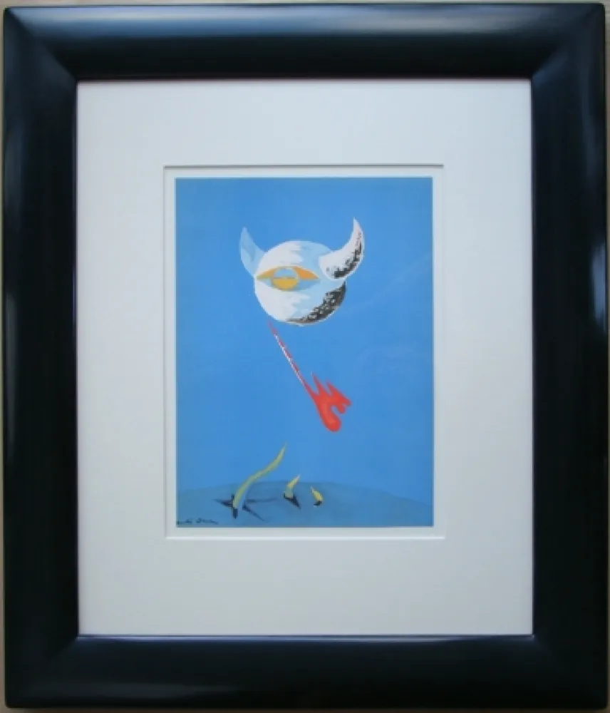 Lithograph Masson - La Lune