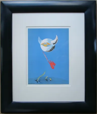 Lithograph Masson - La Lune