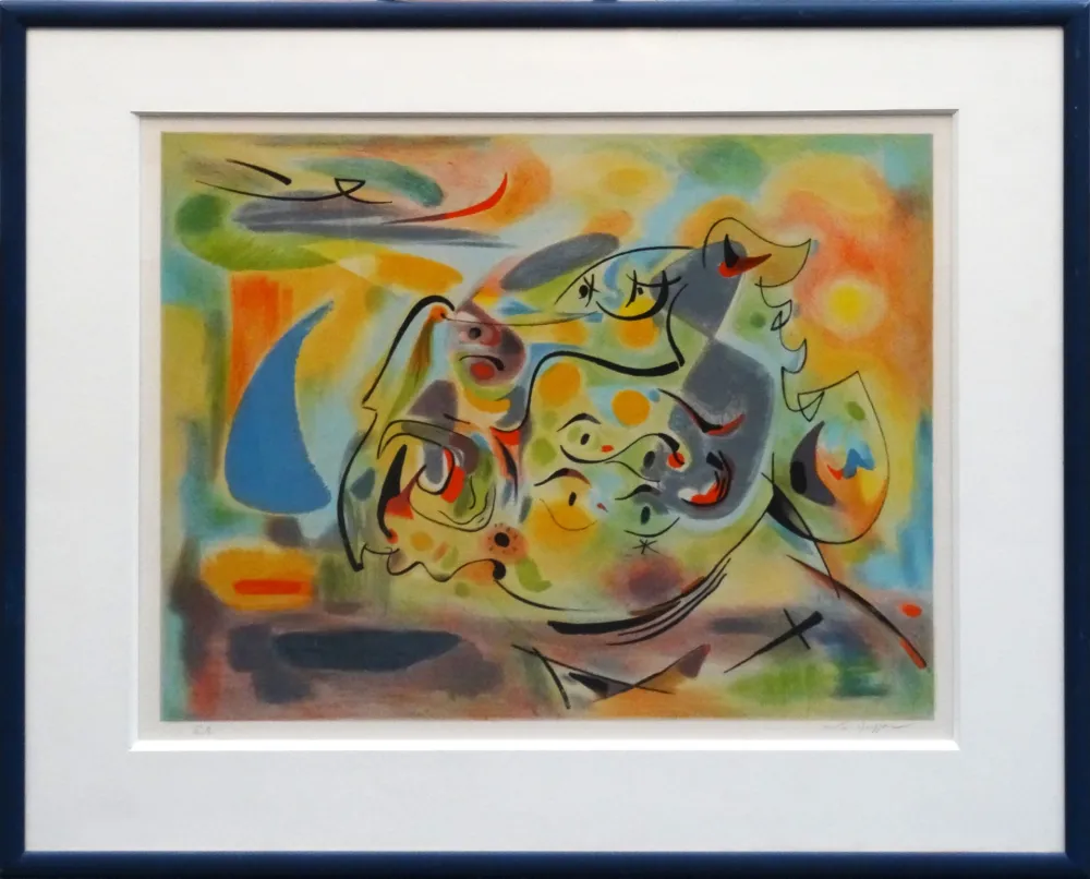 Lithograph Masson - L'aurore