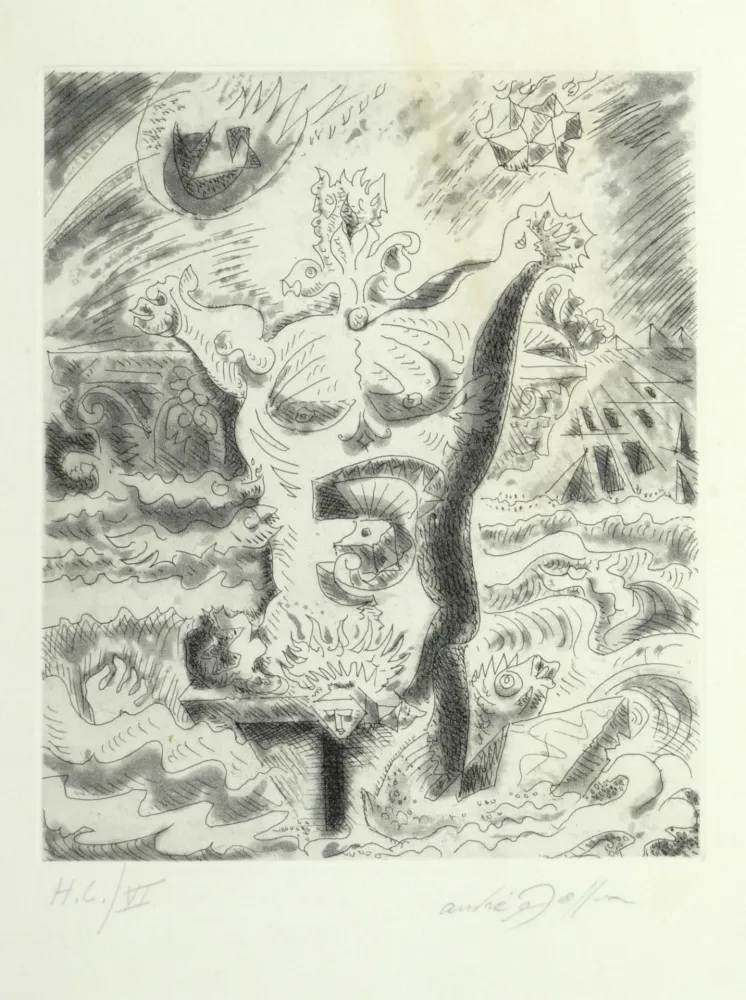 Engraving Masson - Le 7e chant