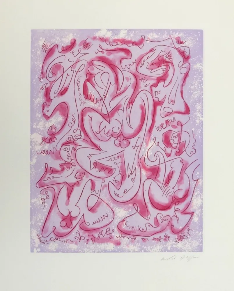 Engraving Masson - L’émerveillé merveilleux