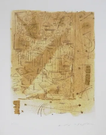 Lithograph Masson - Les europhages 2