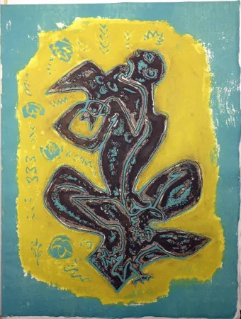 Illustrated Book Masson - LES HAIN-TENY. 16 eaux-fortes et reliefs en couleurs.