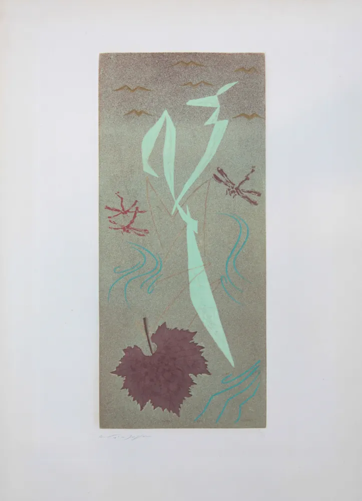 Engraving Masson - Mante