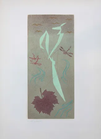 Engraving Masson - Mante