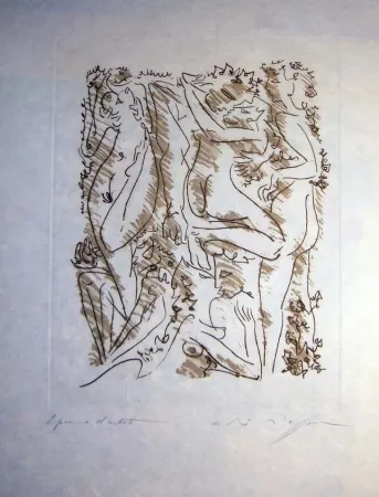 Etching Masson - Non identifié