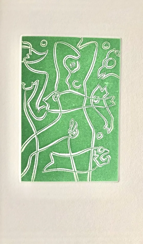 Etching And Aquatint Masson - Ô mésange, ô peut-être