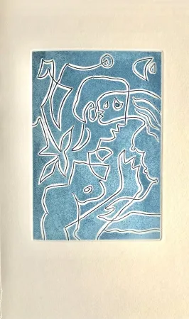 Etching And Aquatint Masson - Ô mésange, ô peut-être