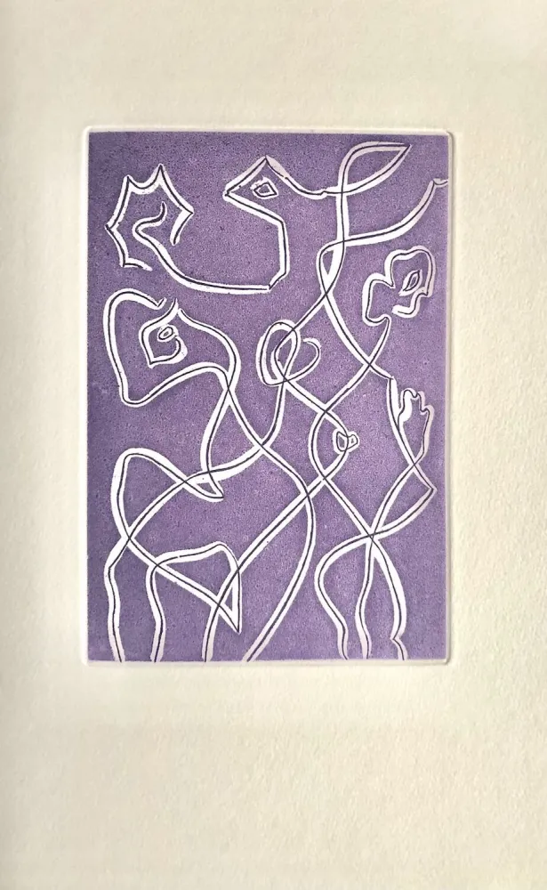 Etching And Aquatint Masson - Ô mésange, ô peut-être