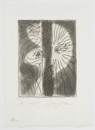 Etching Masson - Peine perdue (In vain)