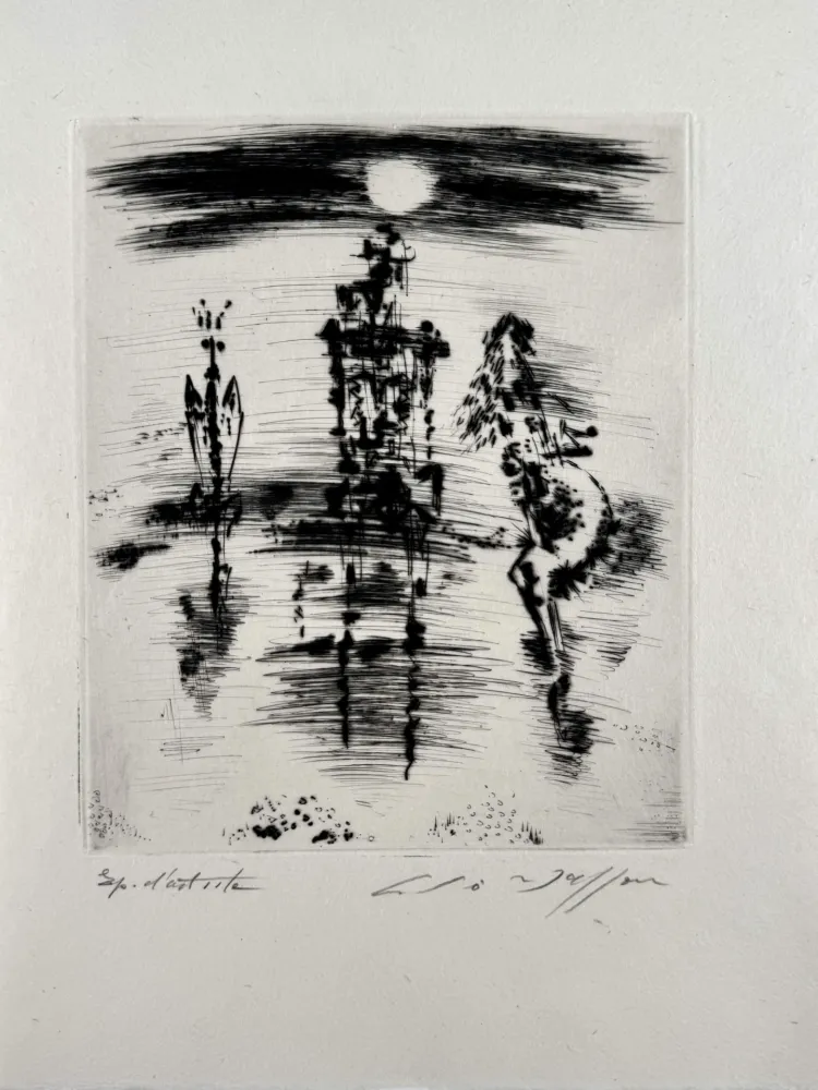Etching And Aquatint Masson - Pour Saint-Pol Roux 