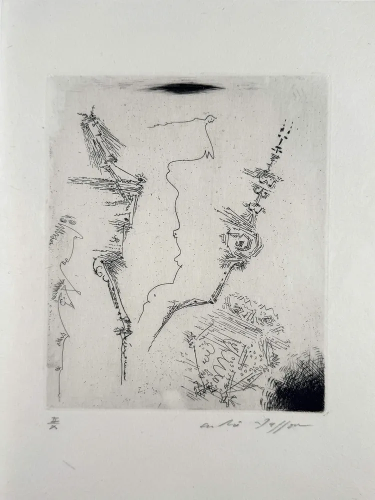 Etching And Aquatint Masson - Pour Saint-Pol Roux