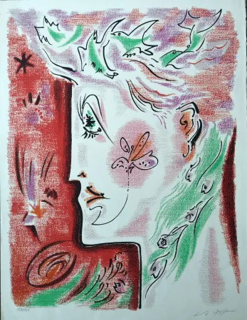 Lithograph Masson - Profil