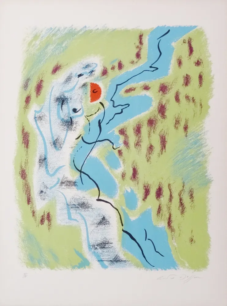 Lithograph Masson - Salon de Mai