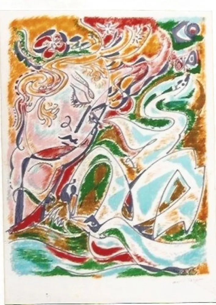 Lithograph Masson - San titre