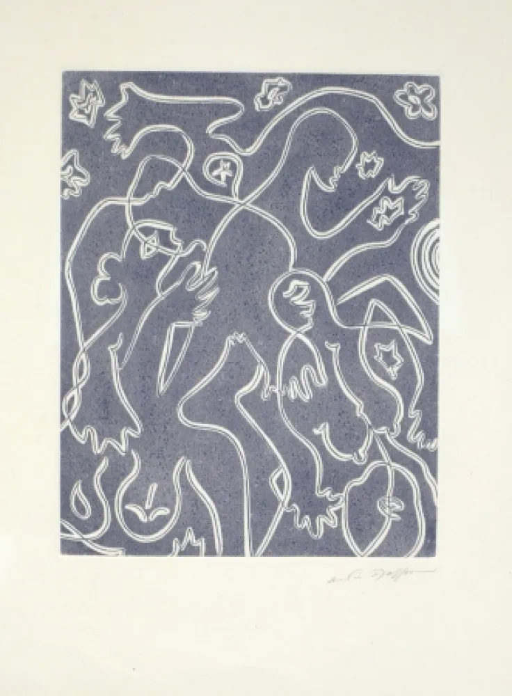 Etching And Aquatint Masson - Sans titre