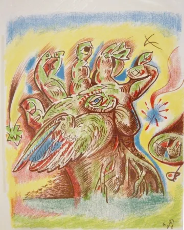 Lithograph Masson - Sans titre