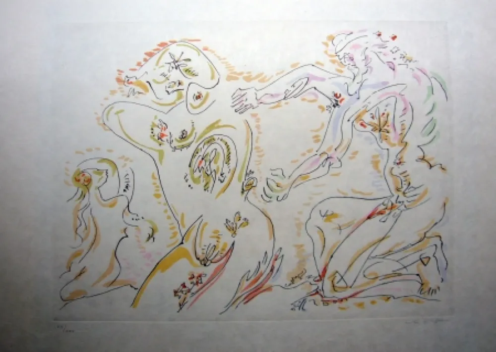 Etching And Aquatint Masson - Sans titre