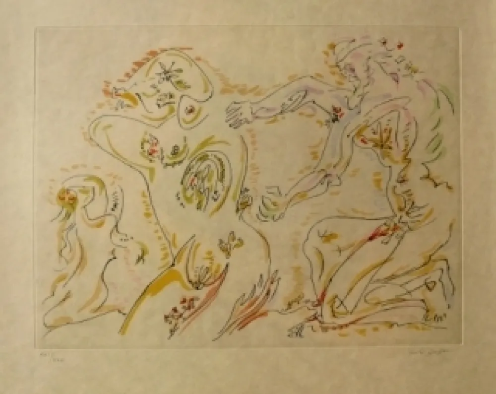 Etching And Aquatint Masson - Sans titre