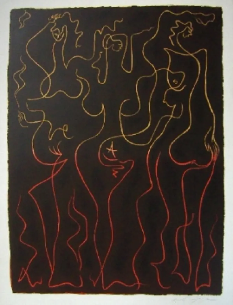 Lithograph Masson - Sans titre