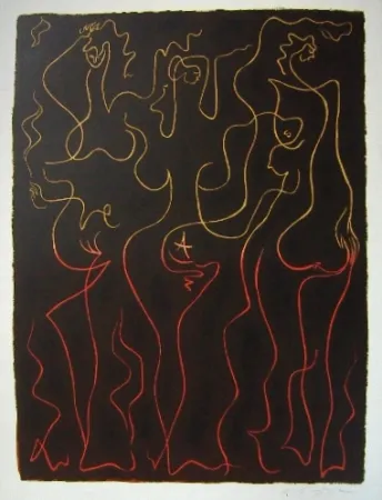 Lithograph Masson - Sans titre