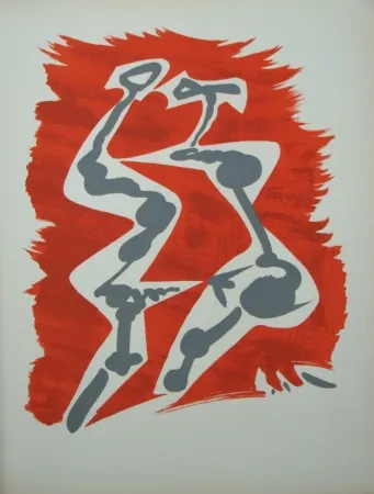 Lithograph Masson - Séduction