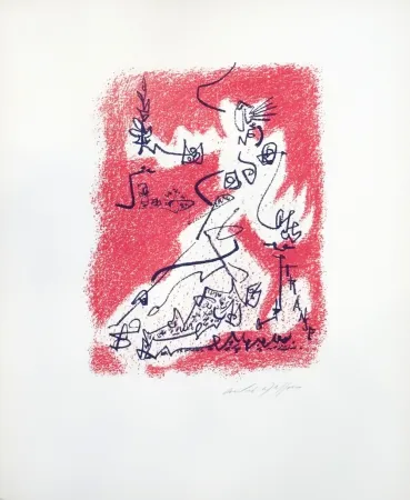 Lithograph Masson - Souvenirs et portraits d’artistes