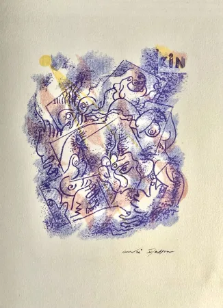 Lithograph Masson - Une étoile de craie