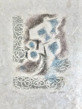 Lithograph Masson - Une étoile de craie