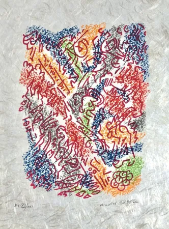 Lithograph Masson - Une étoile de craie