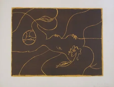 Lithograph Masson - Untitled
