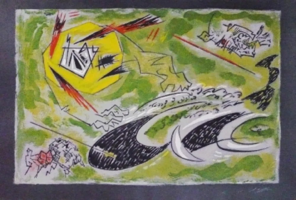 Lithograph Masson - UNTITLED