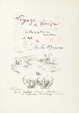Illustrated Book Masson - Voyage à Venise