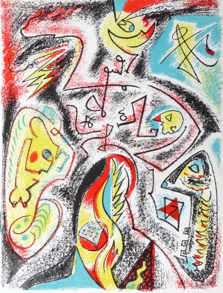 Lithograph Masson - XXe siècle