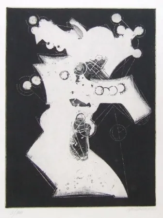 Aquatint Mastroianni  - Senza titolo (Untitled)