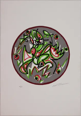 Screenprint Mastroianni  - Trinità